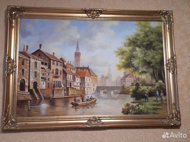 Картина маслом на холсте большая