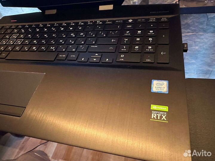 Игровой ноутбук HP omen rtx 2070