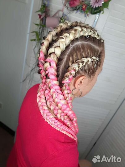 Брейды, плетение кос, боксерские косы, зизи, афро