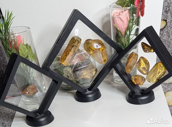 Янтарь с инклюзами и включениями