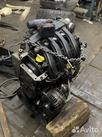 Двигатель на renault megane 2 К4мт782