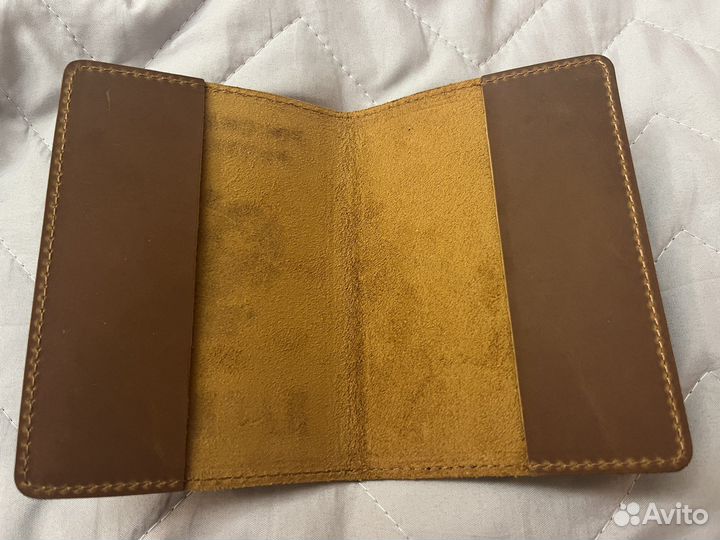 Кожанная обложка для паспорта