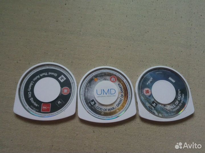 Диски PSP sony