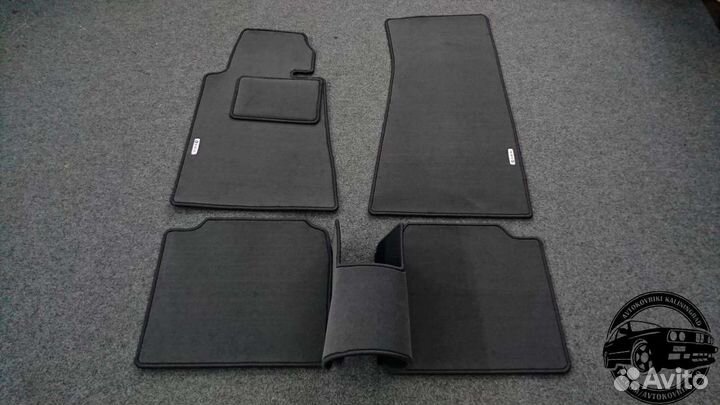 Автоковрики для BMW 7 серии e32, серые