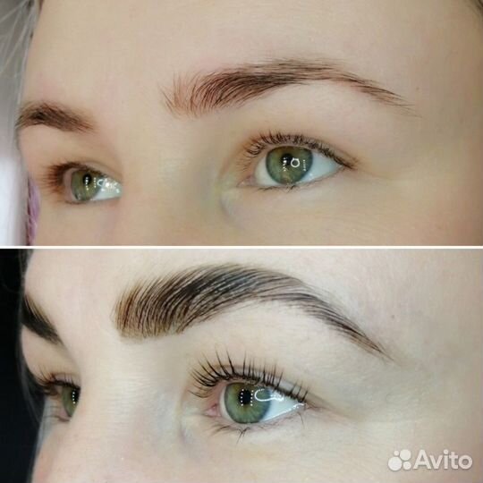 Ламинирование,вельвет ресниц, бровей