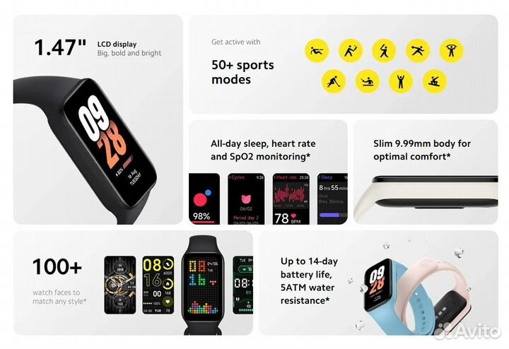 Xiaomi SMART Band 8 Active