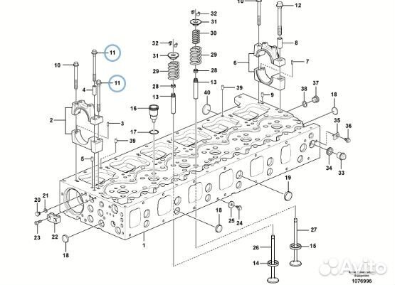 Вкладыши шатунные STD VOE7270069 / 7270069