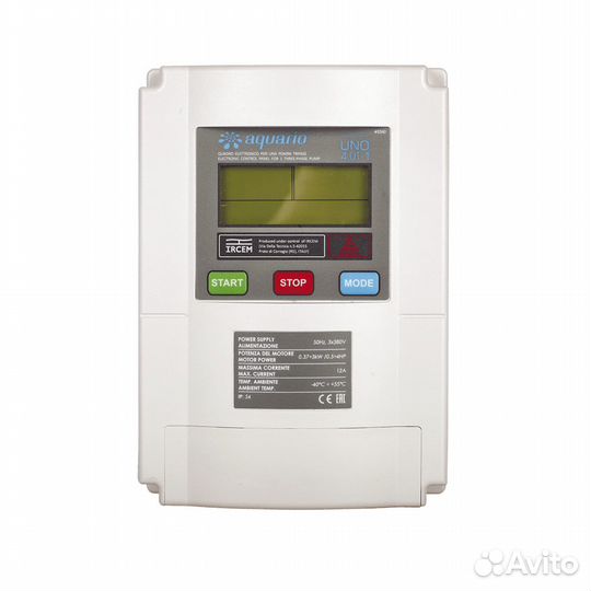 Шкаф управления и защиты 3-х фазный (0,37-3кВт)