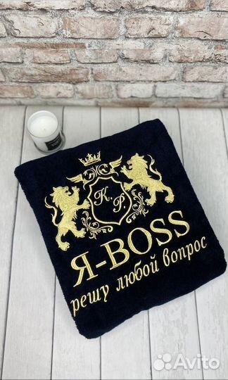 Халат мужской махровый