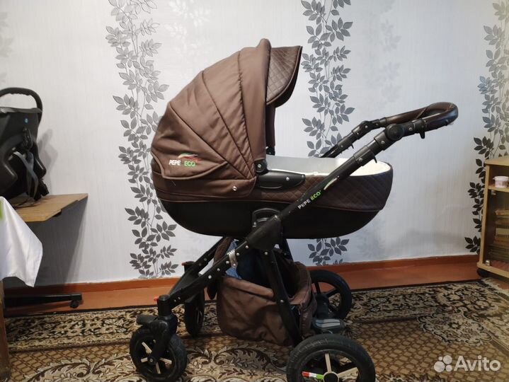 Коляска 3 в 1 pepe eco