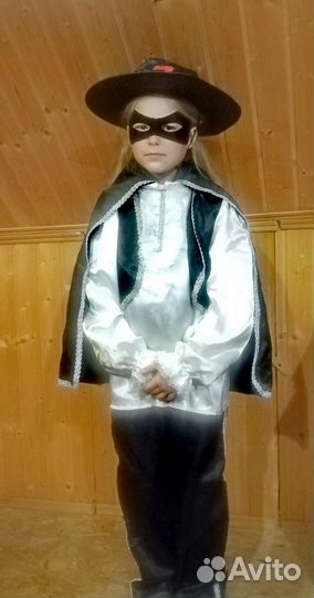 Карнавальный костюм zorro