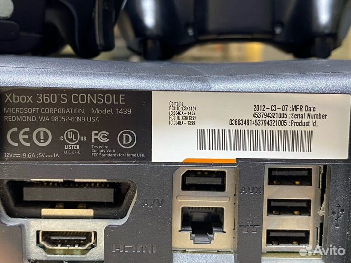 Игровая приставка Xbox 360 S 250Gb Прошита