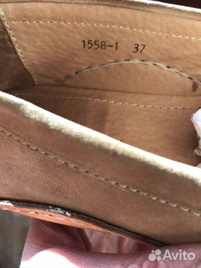 Мокасины размер 37