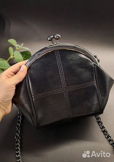 Сумка женская кроссбоди черная