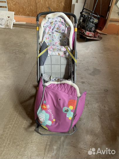 Коляска санки