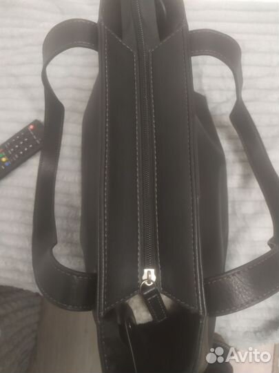 Сумка женская черная кожзам