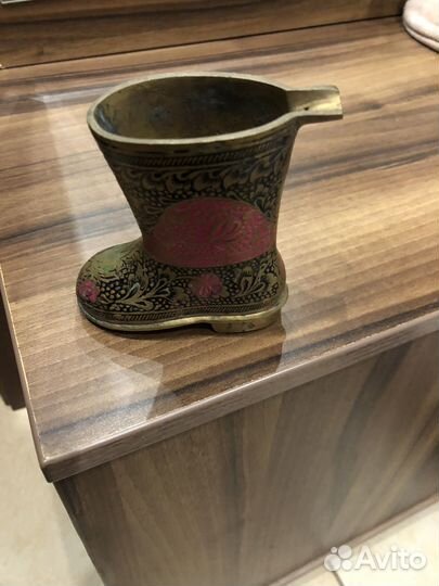 Пепельница бронза