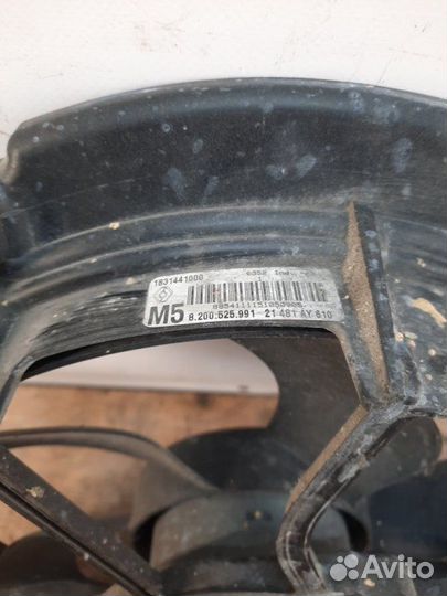 Вентилятор радиатора Renault Modus хэтчбэк 5 дв