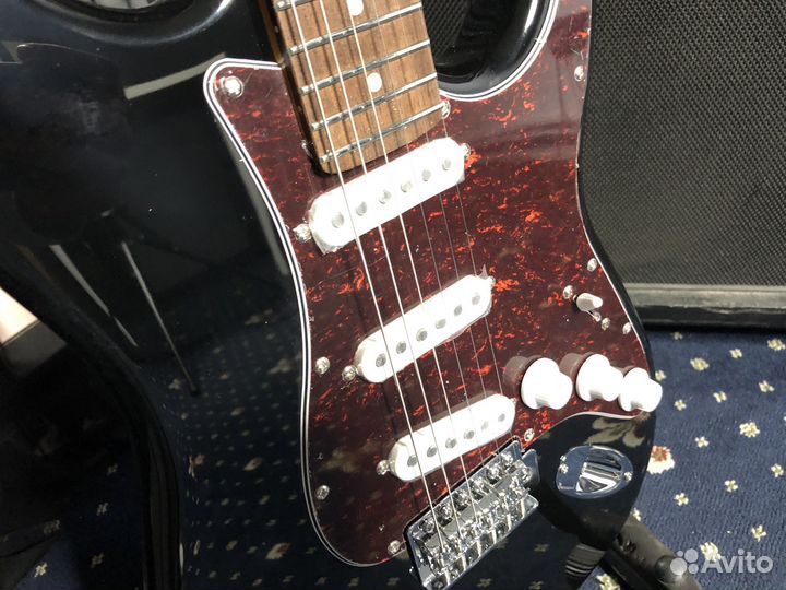 Электрогитара Harley Benton ST-62MN BK Vintage