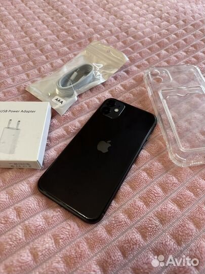 Телефон iPhone 11 (128/Gb) Черный