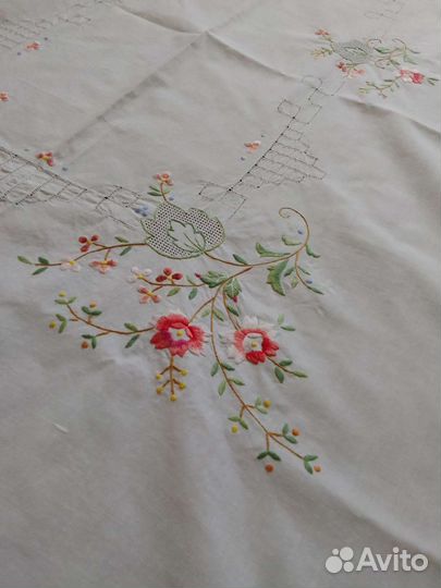 Скатерть винтаж, Европа, ручная работа 110/183