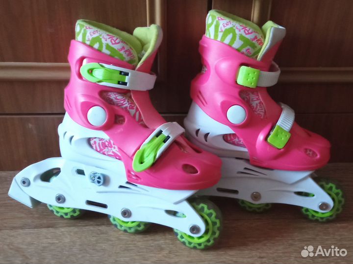 Роликовые коньки детские раздвижные