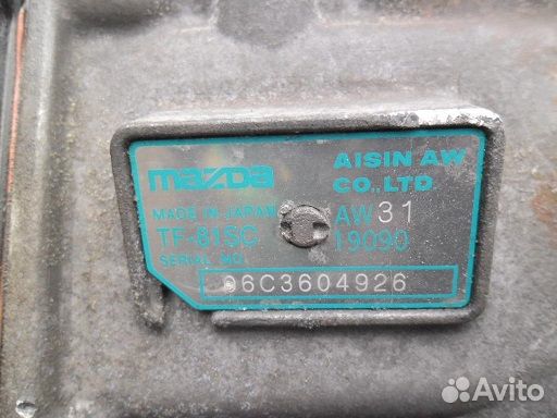 АКПП, Mazda CX-7 2007