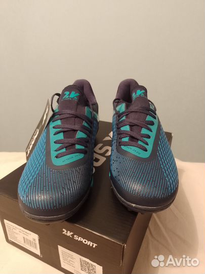 Бутсы сороконожки футбольные 2К. 38 размер