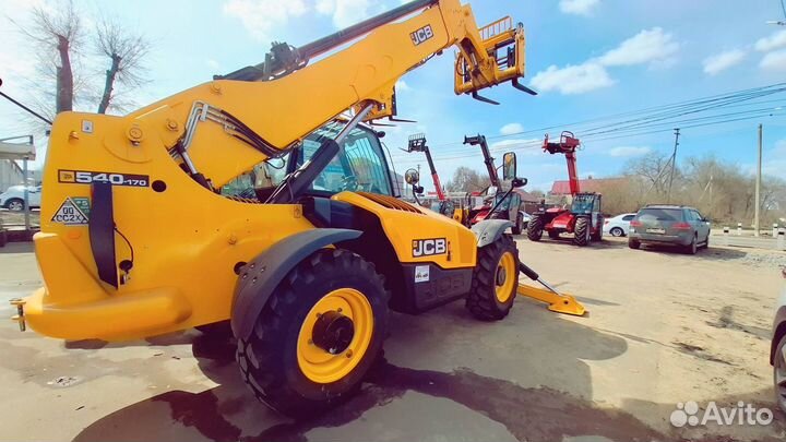 Телескопический погрузчик JCB 540-170, 2021