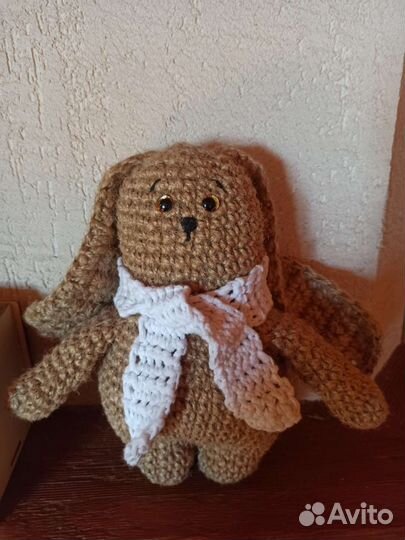 Мягкая игрушка заяц. Ручная работа