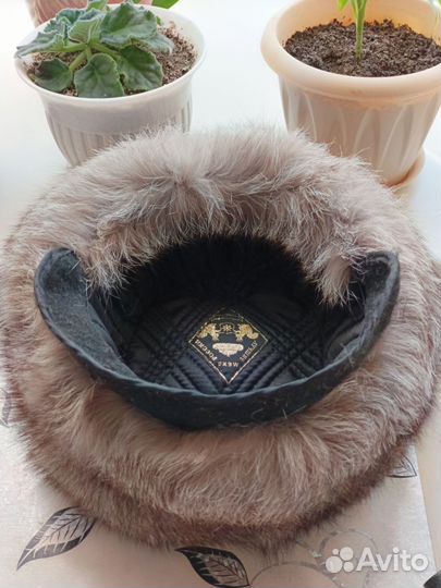 Шапка из песца 57 р