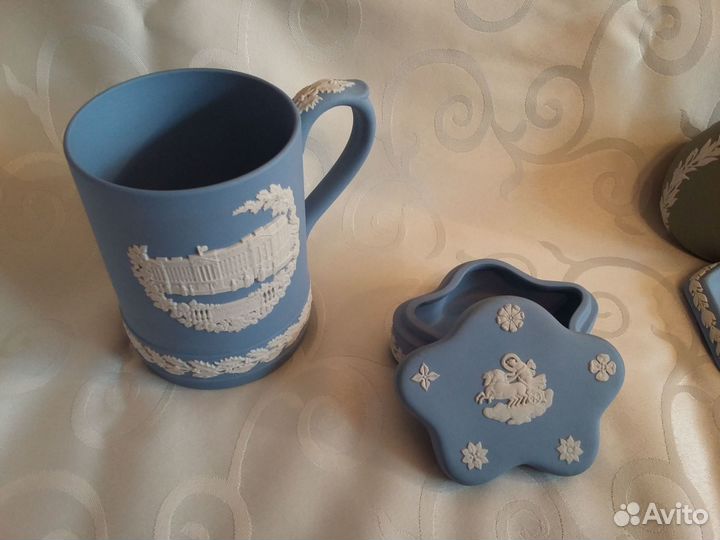 Шкатулка вазочки подсвечник тарелки Wedgwood Англи