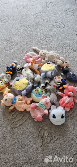 Мягкие игрушки пакетом бесплатно