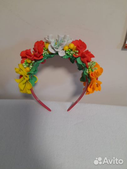Празднечный ободок для девочки