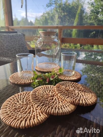 Набор для сервировки из бумажной лозы