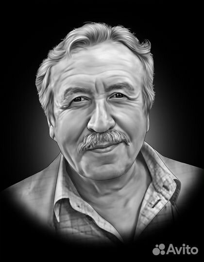 Портрет фото на памятник, ретушь, восстановление