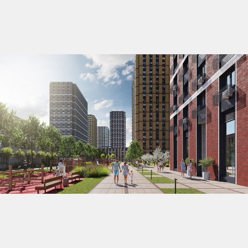 Квартира-студия, 28,7 м², 10/23 эт.