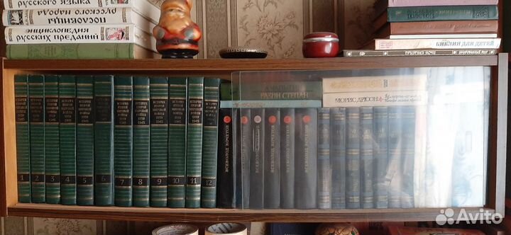 Книги из домашней библиотеки, список в объявлении