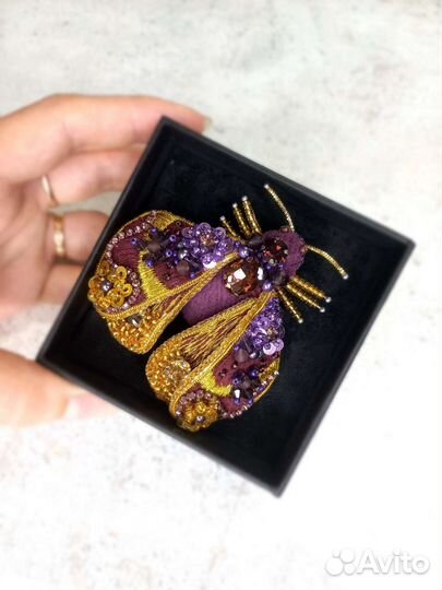 Брошь Мотылёк