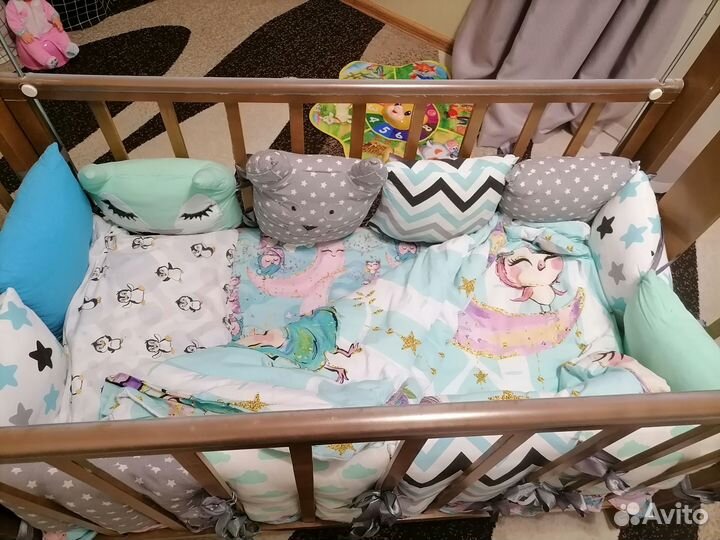 Бортики в кроватку