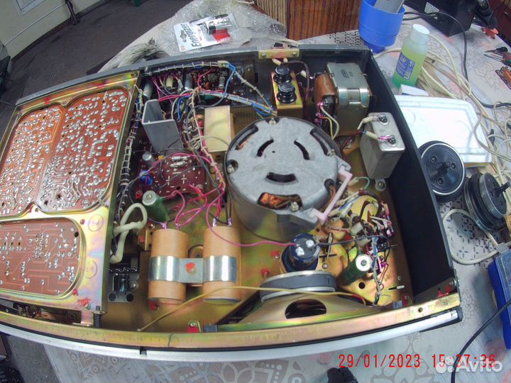 Магнитофоны, проигрыватели на запчасти