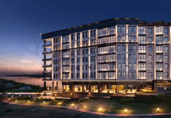 2-к. квартира, 70,9 м², 6/6 эт.