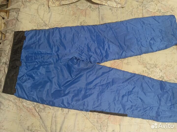 Утеплённые брюки мужские