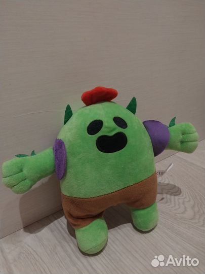 Спайк плюшевый