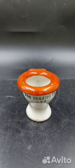 Антикварная солонка унитаз франция