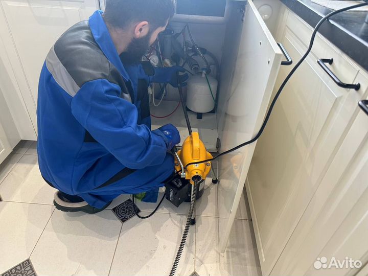 Устранение засоров прочистка канализации