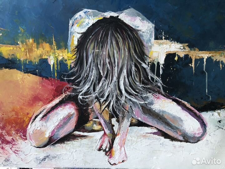 Картины маслом по холсту под интерьер