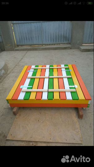 Детская песочница-трансформер