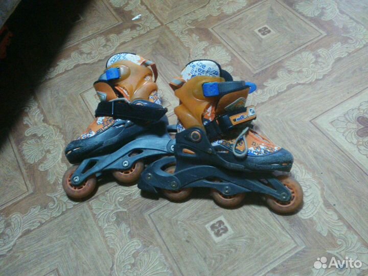 Роликовые коньки детские раздвижные