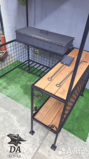 Мангал с крышей от производителя